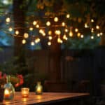 Guirnalda solar exterior - 25 Bombillas LED filamento E10 - IP44 - 9,2 metros - Imagen 5