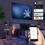 Kit tira LED musical RGB WiFi Alexa/Google Home con fuente, mando y controlador 5 metros - Imagen 4
