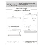 Luminaria lineal LED suspendida 40W Slim 120cm