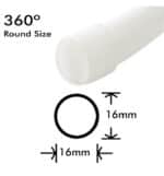 Ne&oacute;n LED Circular - 360&ordm; Flexible - 220V - Bobina 20m 16mm - 8W/M - Imagen 4