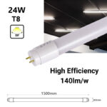 Pack Tubo LED 150cm T8 - 24W - 140lm/W - Imagen 3