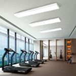 Panel LED slim de superficie 120X30 cm - Driver Philips - 44W - UGR19 - Con KIT de montaje - Imagen 5