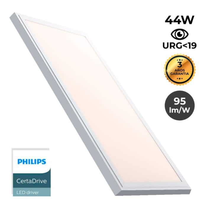 Panel LED slim de superficie 120X30