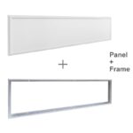 Panel LED slim de superficie 120X60cm - Driver PHILIPS - 72W - UGR19 - Con KIT de montaje - Imagen 6