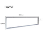 Panel LED slim de superficie 120X60cm - Driver PHILIPS - 72W - UGR19 - Con KIT de montaje - Imagen 11