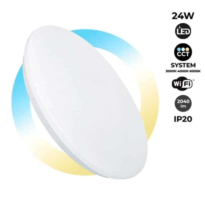 Plafón LED SMART - CCT conexión WIFI