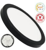 Plaf&oacute;n + Downlight LED - Circular - Potencia Ajustable 18W - 16W - 14W - 12W - 5CCT - SMD2835 140Lm/W - IP44 - Imagen 3