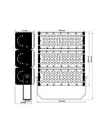 Proyector LED 150W Chip Bridgelux - Imagen 5