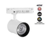 Proyector LED arquitect&oacute;nico para carril monof&aacute;sico CCT - 40W - CRI 90 - Imagen 11