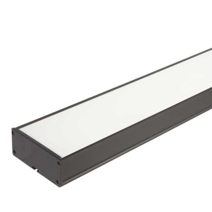 Regleta lineal PVC 60W 2400x100mm