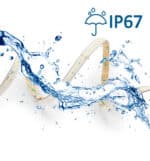 Tira LED 220V | 280xLED/m | 20m | SMD2025 | 1596Lm/M | 14W/M | IP67 | 10mm | Corte cada 5cm - Imagen 8