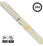 Tira LED 24V | 280xLED/m | 10m |10W/m | SMD2025 | EQUAL LUMEN |1300Lm/M | IP20 | Corte cada 5cm - Imagen 3