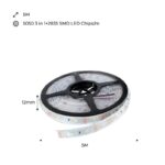 Tira LED RGB+CCT  70W  24V  IP20  5metros - Imagen 9