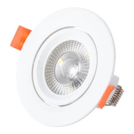 Empotrable LED 7W Circular Blanco