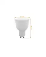 Dicroica LED 10W 120&deg; GU10 OSRAM CHIP - Imagen 5