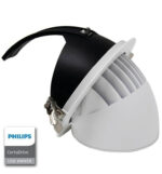 Foco Empotrable Orientable LED - 44W - Driver Philips Certa Drive - 24º - CCT - CRI+92 - Imagen 4