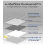 Pack de 10 paneles LED slim 120X30 cm -Philips CertaDrive  - 44W - UGR19 - Imagen 9