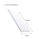 Pack de 10 paneles LED slim 120X30 cm -Philips CertaDrive  - 44W - UGR19 - Imagen 11