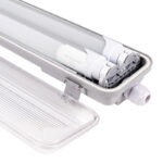 Pantalla estanca para 2 tubos LED 60cm - IP65 - Imagen 8