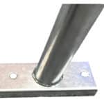 Soporte para Farola - para Columna y Pared- Acero Galvanizado - 100cm - Imagen 9