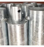 Columna Troncoc&oacute;nica Galvanizada - 6 metros - desmontada - Imagen 11