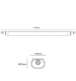Regleta Estanca LED 15W - Interconectable - 60cm - IP65 - Imagen 4