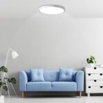 Plaf&oacute;n Led MOON 16-20-24W, Osram Chip CCT + Night Light, blanco