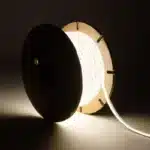 Bobina Tira LED Regulable 220V COB Autorectificada Silicone FLEX 560 LED/m 1250 lm/m Ancho 10mm 50 Metros IP65 Corte 10 cm - Imagen 3