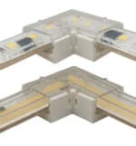 Conector L para Tiras LED COB + SMD - 8mm - 10mm - IP65 - Imagen 4