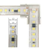 Conector L para Tiras LED COB + SMD - 8mm - 10mm - IP65 - Imagen 7
