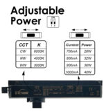 Foco LED 40W-28W Monof&aacute;sico - ROMA  - Driver GxTronic - &Oacute;ptica Regulable 24&ordm;-60&ordm; - UGR13 - CCT - Imagen 7