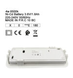 Luz Emergencia LED 400Lm + Kit Techo - Auto Test + Opci&oacute;n Luz permanente - IP20 - Imagen 4