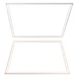 Marco luminoso led CCT 48W panel falso techo 60x60 2 unidades - Imagen 5