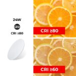 Plaf&oacute;n circular de superficie LED BASIC CCT- 24W - IP20 - Imagen 6
