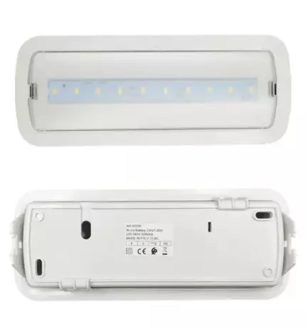 Luz Emergencia LED 400Lm + Kit Techo - Auto Test + Opci&oacute;n Luz permanente - IP20