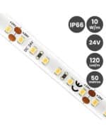 Tira LED 24V IP66 10W/M 120 Led/Metro 50 metros - Imagen 3