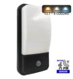 Aplique LED Interior y Exterior - 20W 3CCT - Con Sensor movimiento PIR