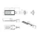 Farola LED 50W con Sensor Crepuscular - Imagen 8