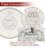 Plaf&oacute;n LED Potencia Ajustable 20W - 15W- 10W 5CCT Sensor De Radar IP44 - Imagen 8