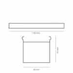 Barra Lineal 40W Led Osram (Ugr 19) Cct - Imagen 4