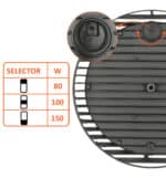 Campana Industrial LED OSRAM CHIP 150W-100W-80W UFO - Imagen 4