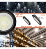Campana Industrial LED OSRAM CHIP 150W-100W-80W UFO - Imagen 5