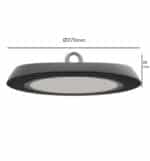 Campana Industrial LED OSRAM CHIP  200W-150W-100W UFO - Imagen 5