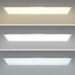 Panel LED  superficie 120x30cm - 36W - CCT + RGB IC - Con mando a distancia - Imagen 9