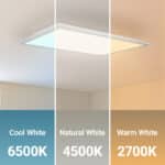 Panel LED  superficie 60x30cm - 22W - CCT + 2RGB - Retroiluminado - Imagen 11