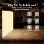 Panel LED superficie 60x60cm - 36W - CCT + RGB IC - Con mando a distancia - Imagen 7