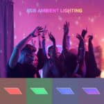 Panel LED superficie 60x60cm - 36W - CCT + RGB IC - Con mando a distancia - Imagen 9