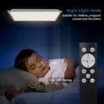 Panel LED superficie 60x60cm - 36W - CCT + RGB IC - Con mando a distancia - Imagen 10