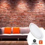 Plaf&oacute;n circular de superficie LED SMART RGBW y CCT con conexi&oacute;n WIFI - 30W - IP20 - Imagen 4