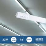 Tubo LED T8 con sensor de movimiento microondas 30-100%